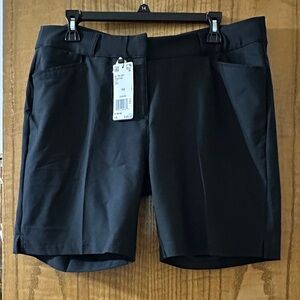 Women's adidas Black golf shorts